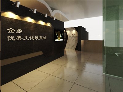 300平米展廳設計制作：現(xiàn)代/灰色，文化類展廳-金鄉(xiāng)優(yōu)秀文化展覽館（免費使用）
